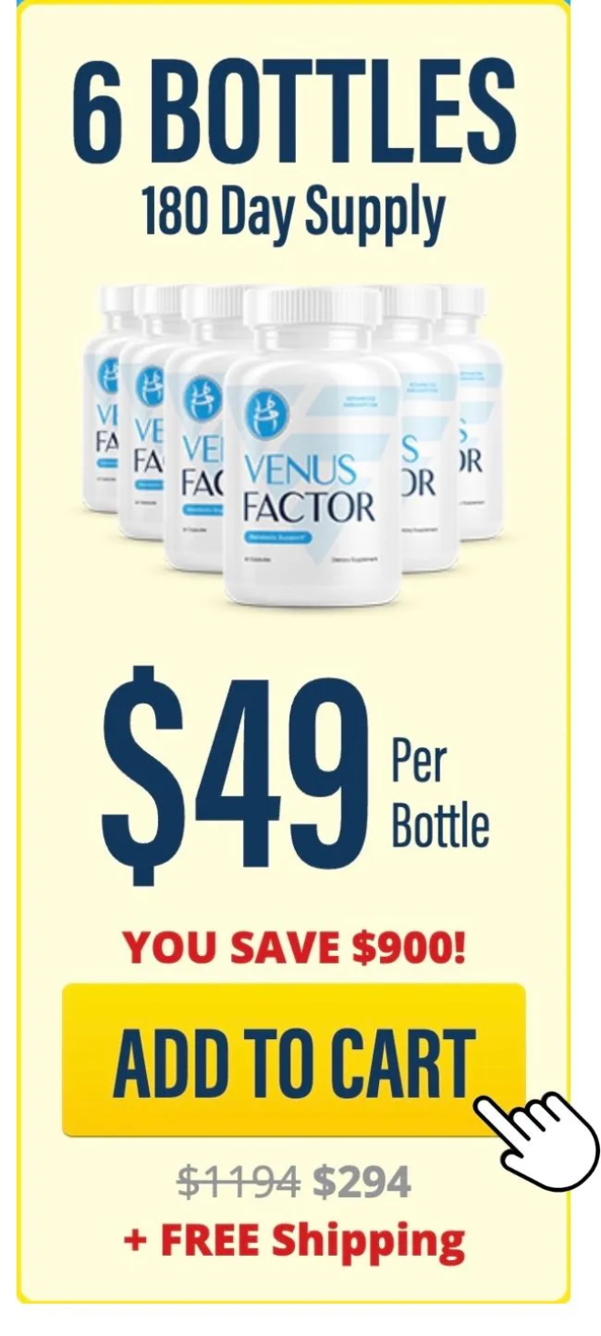 Long term six bottle supply package with discounted pricing and extended usage option
